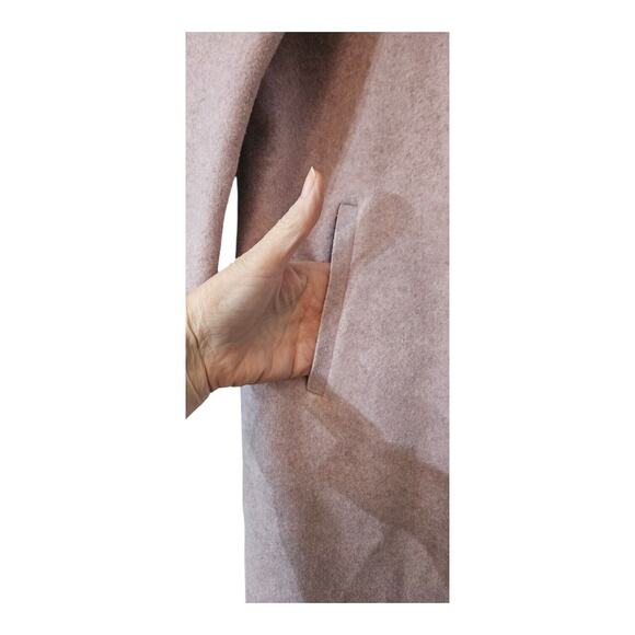 ONLY Womens Coat Jacket Size Small Light Purple Button Closure Slit Pockets - Picture 3 of 8